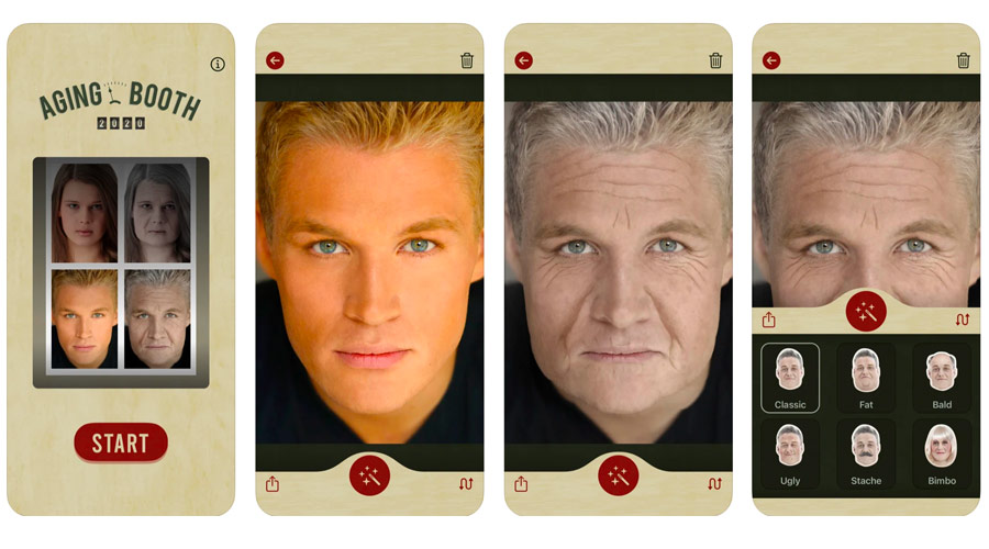 Applique per invecchiare il viso