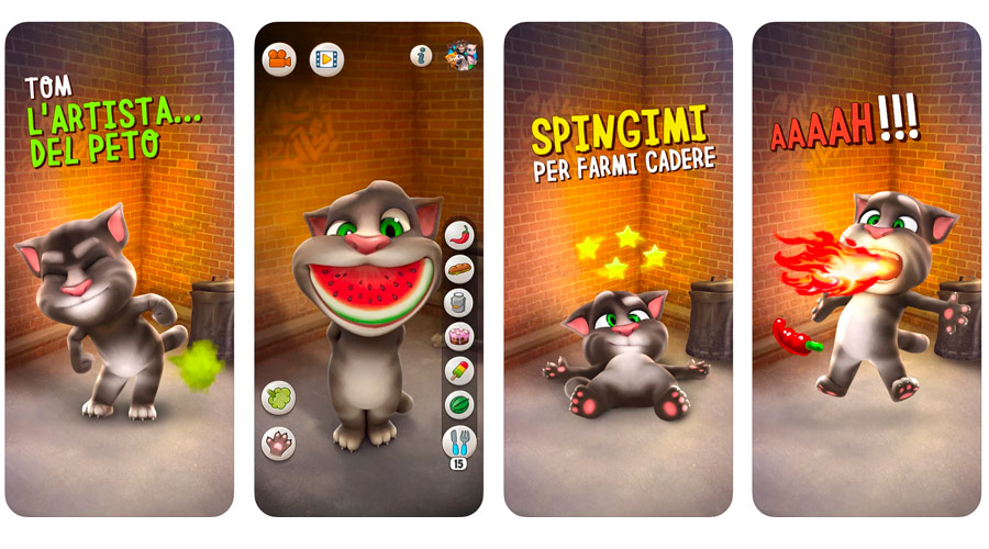 L'app per parlare e divertirti con il gatto Tom