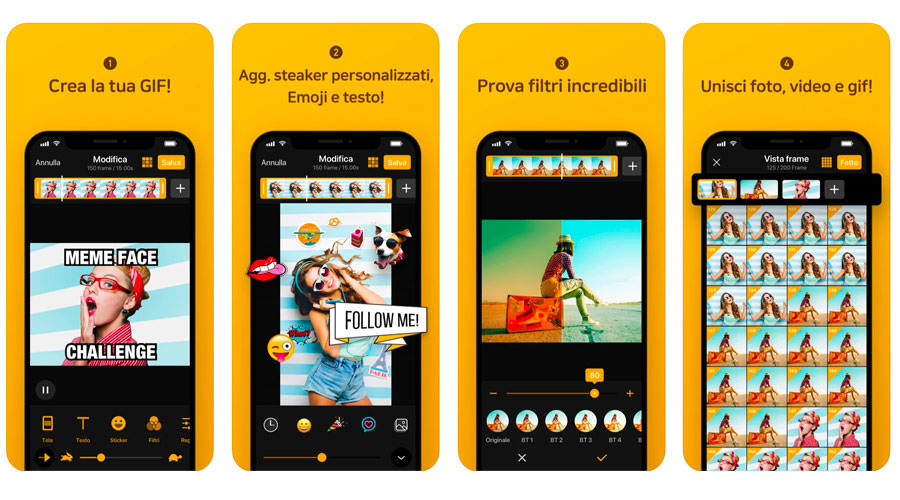 App per creare immagini e gif animate